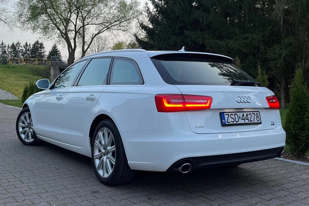 Audi A6 cena 63900 przebieg: 221367, rok produkcji 2014 z Zwoleń małe 79